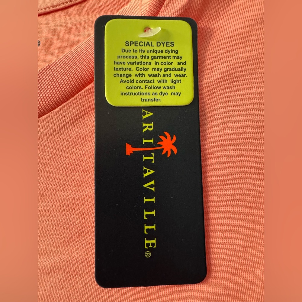 Margaritaville 100% Cotton T-Shirt Coral Vacay Vibes - Picture 5 of 11